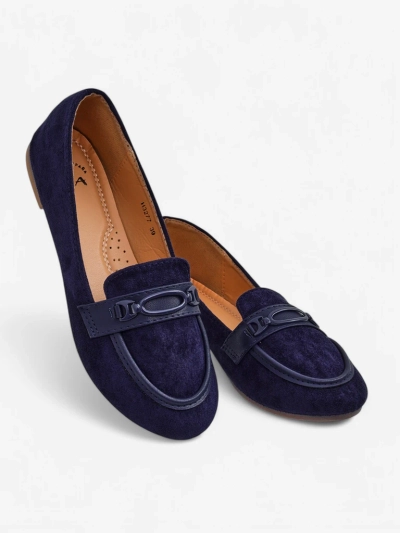 Mocassins éco-suédine pour femmes Royalfashion Zammei