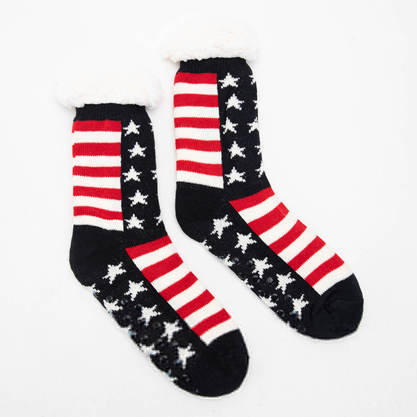 Chaussettes d'hiver femme à motifs - Sous-vêtements