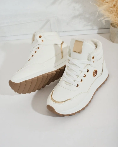 Royalfashion Baskets chauffantes pour femme avec fourrure Casill