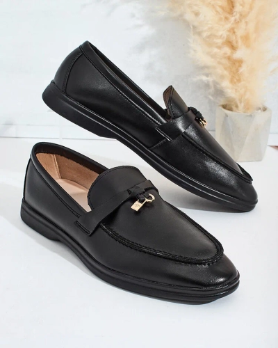 Royalfashion Élégants mocassins pour femme Leosi