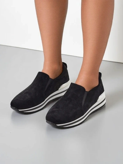 Royalfashion Ballerines éco-suède pour femmes Rabbite