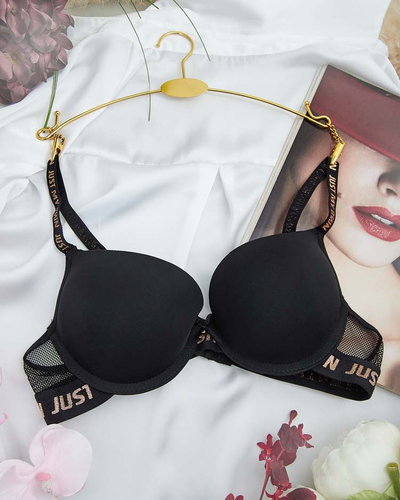 Royalfashion Soutien-gorge femme décoré d'inscriptions