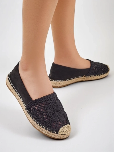 Royalfashion Espadrilles ajourées pour femmes Verela