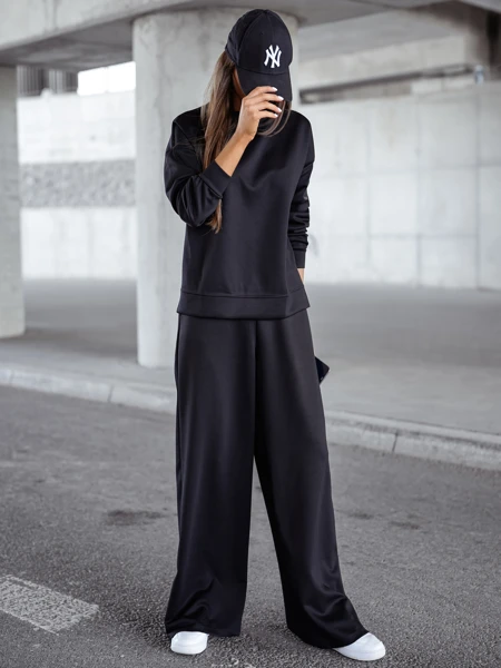 Royalfashion Ensemble de survêtement en viscose pour femmes FlowFit