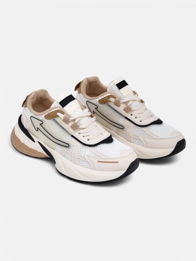 Royalfashion Baskets sportives pour femmes avec semelle épaisse Beysa