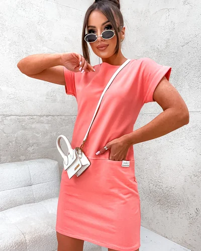 Robe en tissu de coton Royalfashion pour femmes