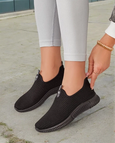 Baskets à enfiler noires pour femmes de Palomena - Footwear