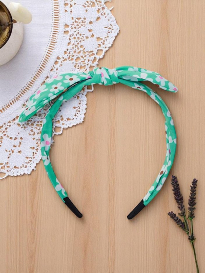 Serre-tête Royalfashion avec nœud et fleurs Florinka