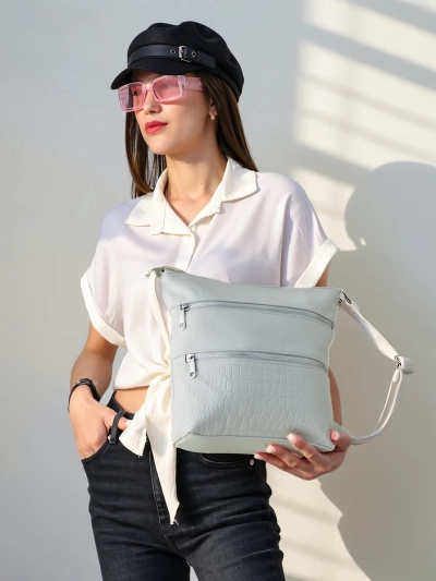 Royalfashion Petit sac à main pour femmes en éco-cuir