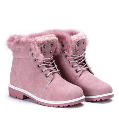 OUTLET Bottes de randonnée chaudes roses Catalina - Footwear
