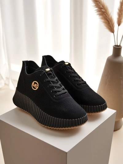 Royalfashion Baskets de sport perforées pour femmes Tobin