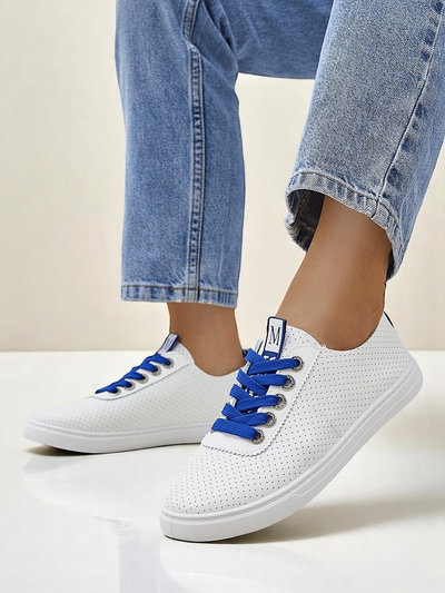 Baskets en cuir synthétique écologique pour femmes Royalfashion Next Step