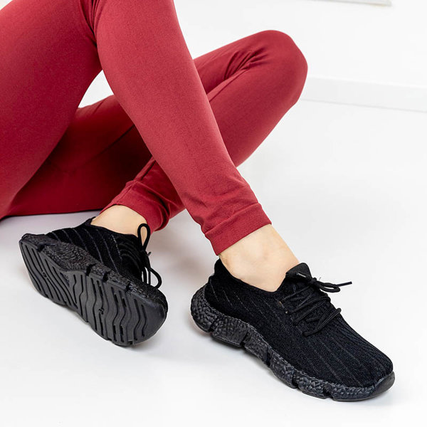 Chaussures de sport pour femmes noires Noliko - Chaussures