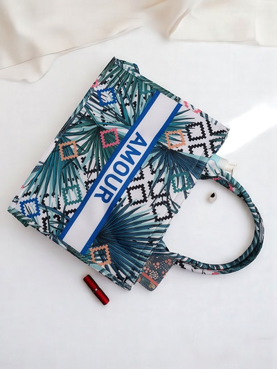 Royalfashion Sac à main en tissu Amour Vibes