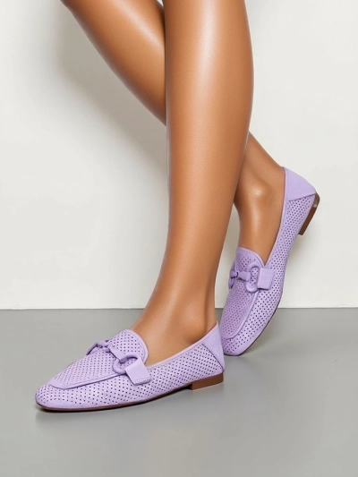 Royalfashion Mocassins découpés pour femmes Laamba