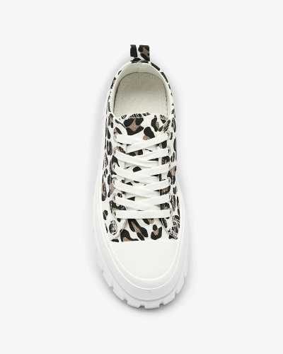 OUTLET Baskets compensées à motifs pour femme Ziratia - Chaussures