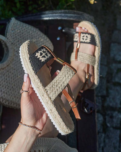 Royalfashion Sandales Hermone pour femme