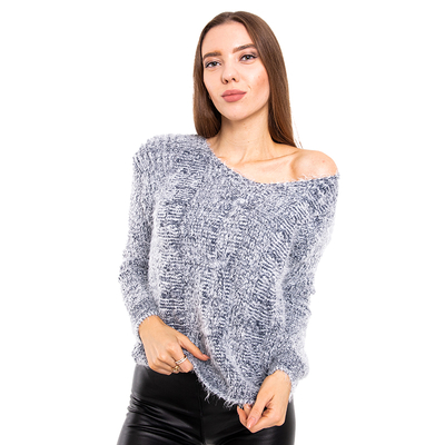 Pull femme bleu marine - Vêtements