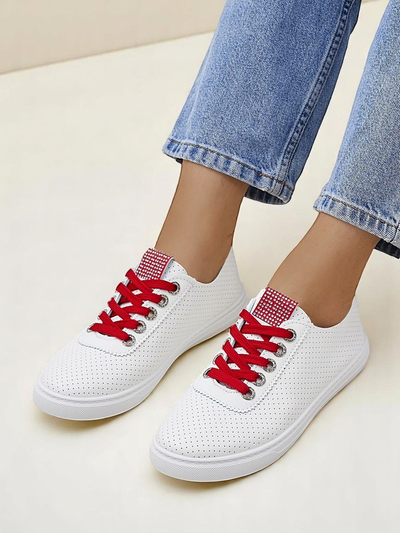 Baskets en éco-cuir pour femmes Royalfashion PureWalk