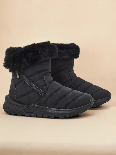 Royalfashion Bottes d'hiver pour femmes Fehio