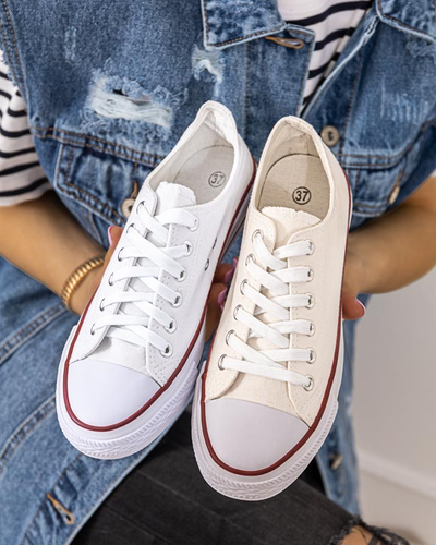 OUTLET Baskets Shah blanches femme - Chaussures