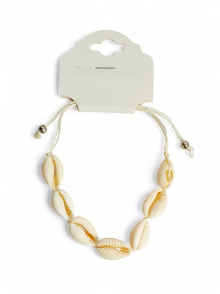 Bracelet pour femmes avec coquillages et réglage
