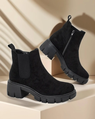 Royalfashion Bottes à talon aiguille Velly pour femme