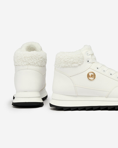 Royalfashion Chaussures de sport isolées pour femmes en blanc Cerrto