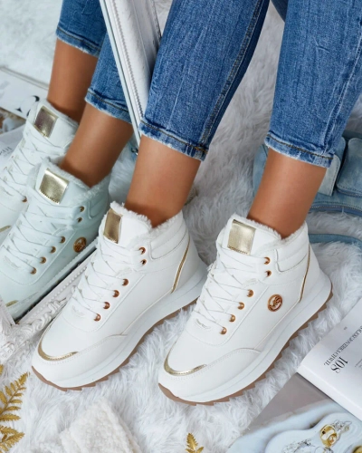 Royalfashion Baskets chauffantes pour femme avec fourrure Casill