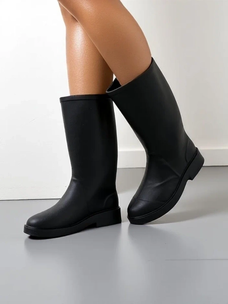 Bottes en caoutchouc mates pour femmes Royalfashion Mattelo