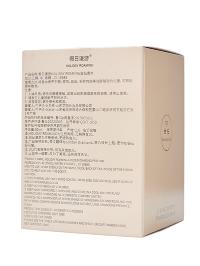 Eau de parfum inspirée pour femmes Golden Diamond