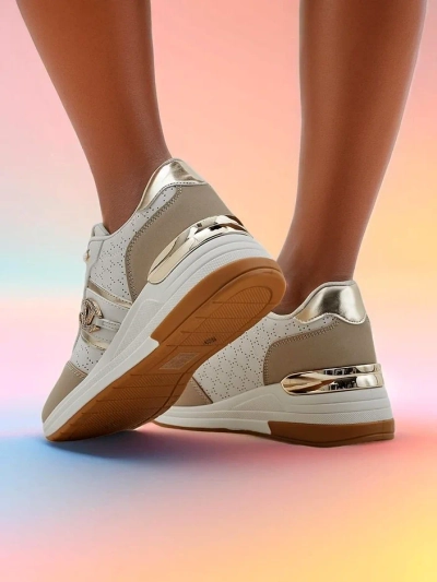 Royalfashion Sneakers Plateformes Femmes Capre