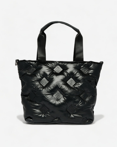 Royalfashion Sac à main femme matelassé noir