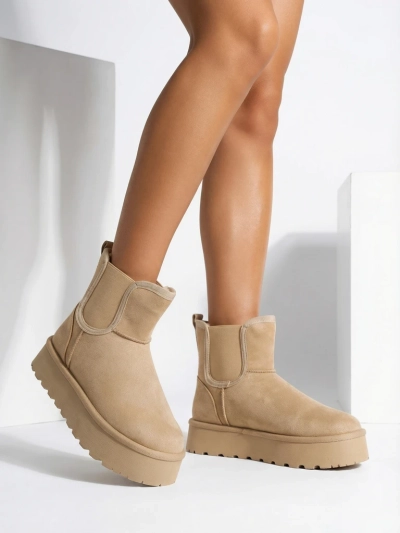 Royalfashion Bottes de neige courtes pour femmes Vierris