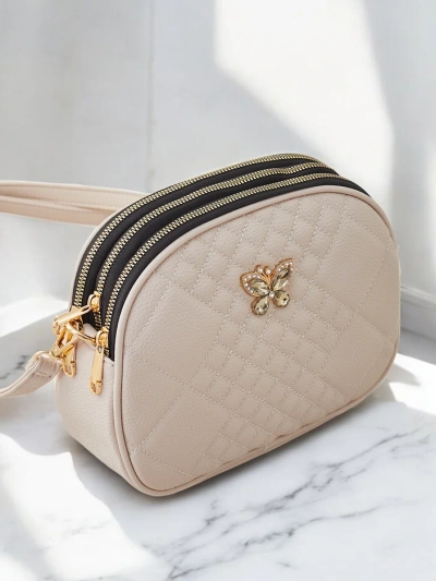 Sac à main ovale petit pour femmes Royalfashion en éco-cuir