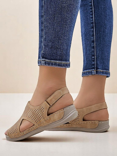 Royalfashion Sandales ajourées pour femmes Leminni