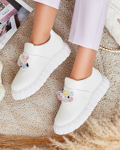 Royalfashion Demi chaussures de sport avec galets colorés Resinello