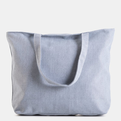 Sac bandoulière en tissu gris - Sacs à main