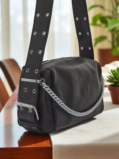 Royalfashion Petit sac à main pour femme en cuir écologique Ivy Grace