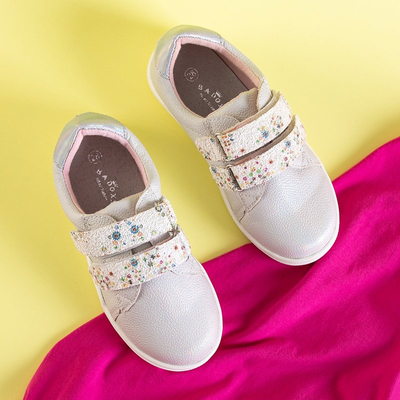 Baskets de sport pour enfants Rilana Silver - Chaussures