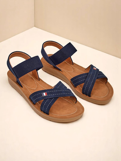Royalfashion Sandales élastiques pour femmes Zerefis