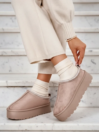 Royalfashion Bottes courtes Zommy a'la pour femmes Bottes de neige