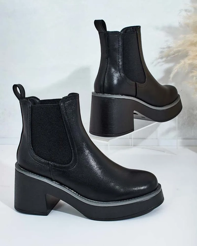 Royalfashion Bottes à talon aiguille Ricov pour femme