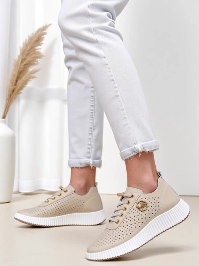 Royalfashion Baskets sportives à lacets pour femmes Jovenes