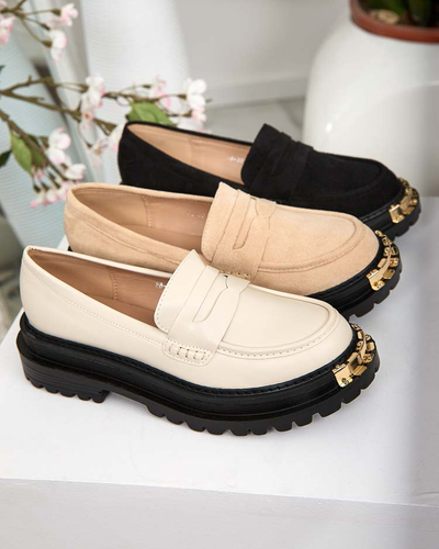 Royalfashion Mocassins en daim écologique pour femme Retillum