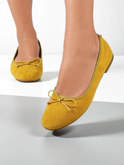 Royalfashion Ballet flats pour femmes avec un nœud Zaame