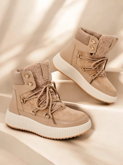 Royalfashion Bottes de neige pour femmes Dasendas