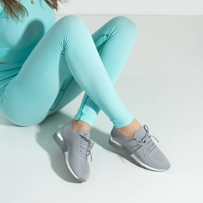 OUTLET Chaussures de sport pour femmes grises de Buer - Chaussures