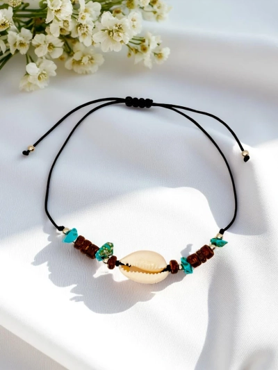 Bracelet pour femme avec coquillage d’Océanie Time