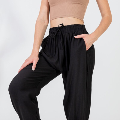 Sarouel femme noir - Vêtements